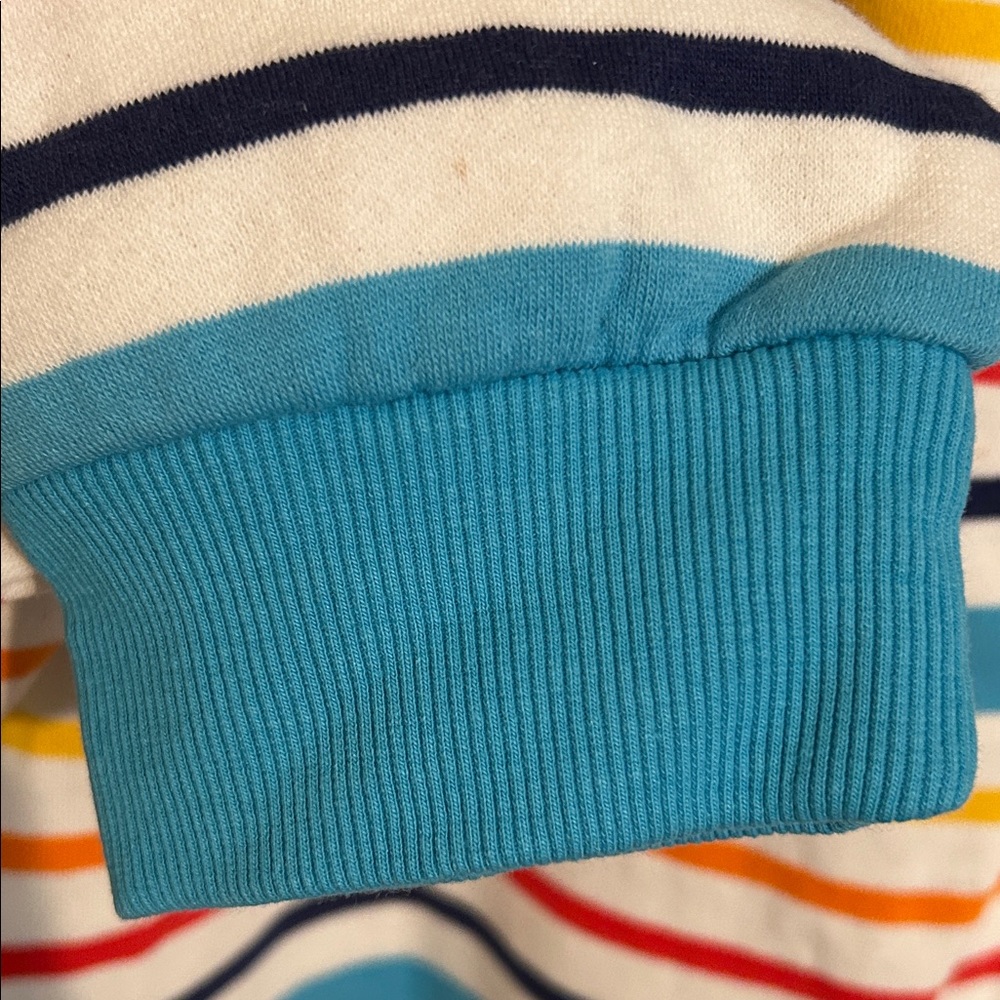 NWT ALDI Colorful Striped Sweatshirt - Picture 5 of 7